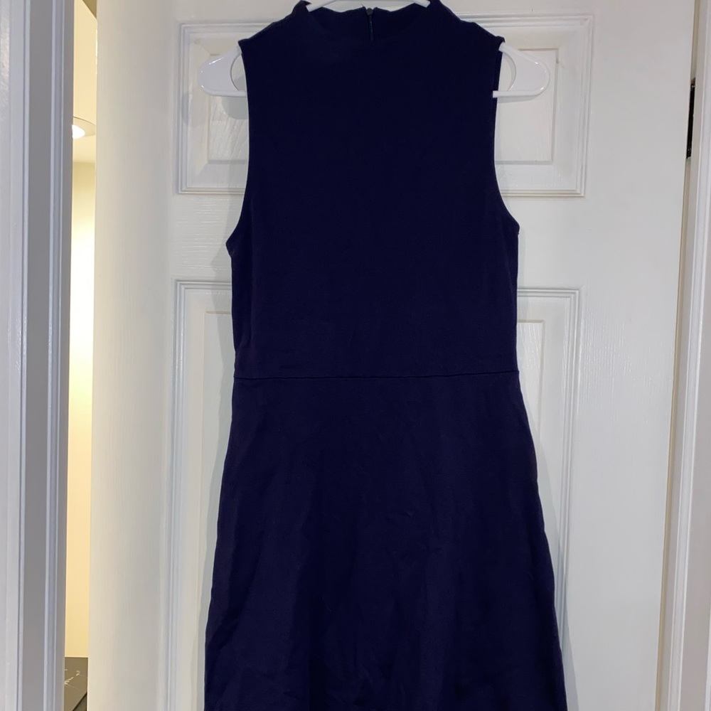 A line polyester /spandex dress